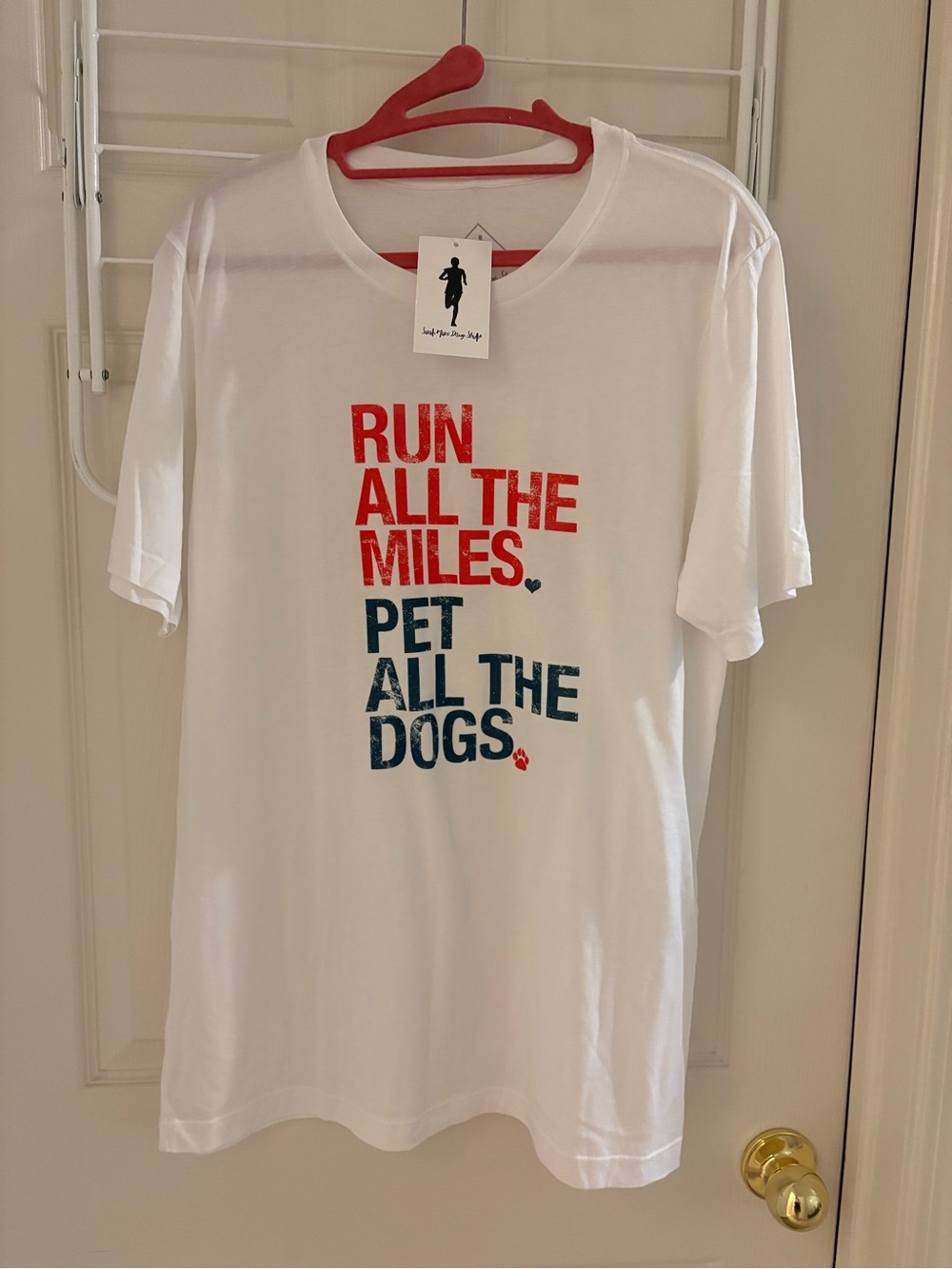 Graphic Tee - Run All The Miles, Pet All The Dogs